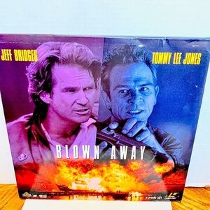 Blown Away 1994 Laserdisc Movie R Jeff Bridges Tommy Lee Jones Works MGM 2 Disc